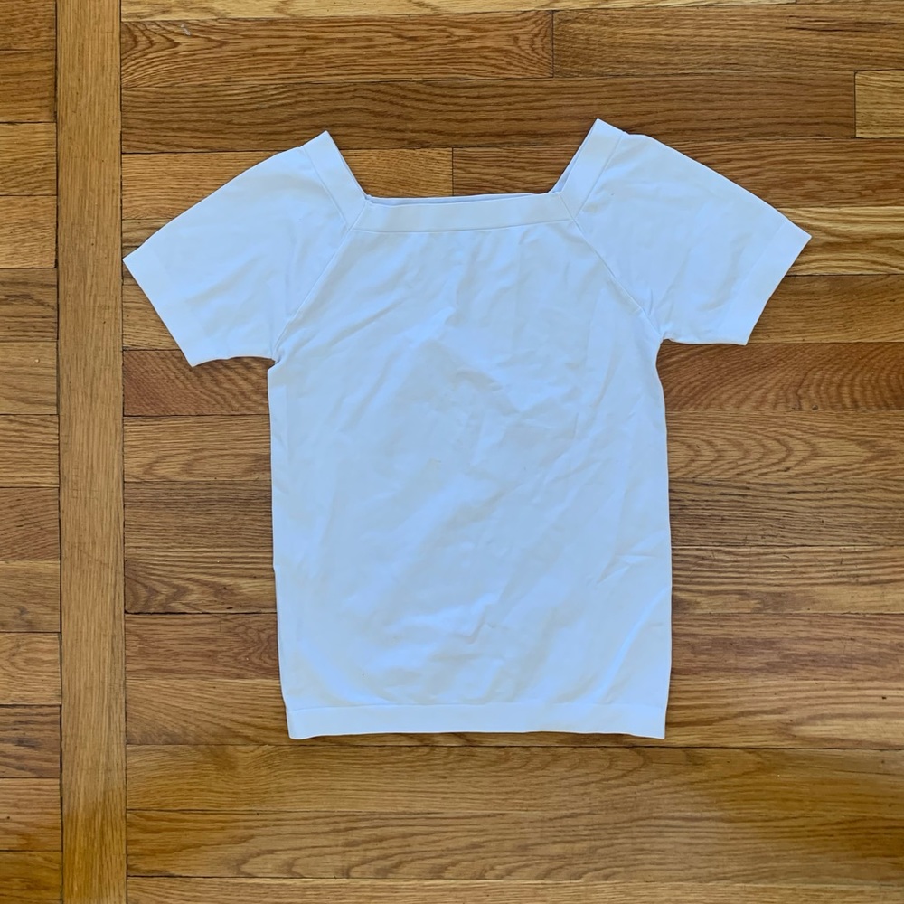 White Stretch T-Shirt
